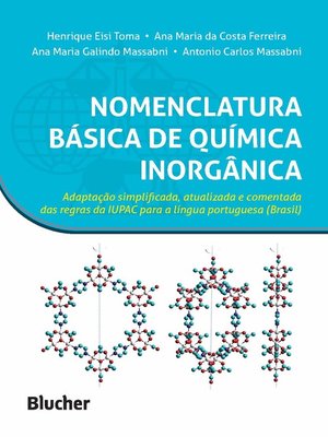 cover image of Nomenclatura básica de química inorgânica